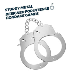 Manette in metallo Lust Cuffs