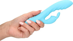 Vibratore Rabbit Ribbed Ultra Soft in Silicone