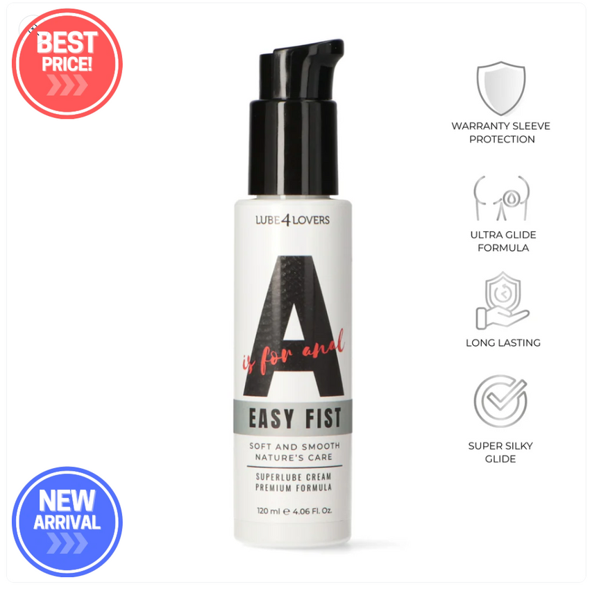 Lubrificante Anale A is for Easy Fist 120 ml