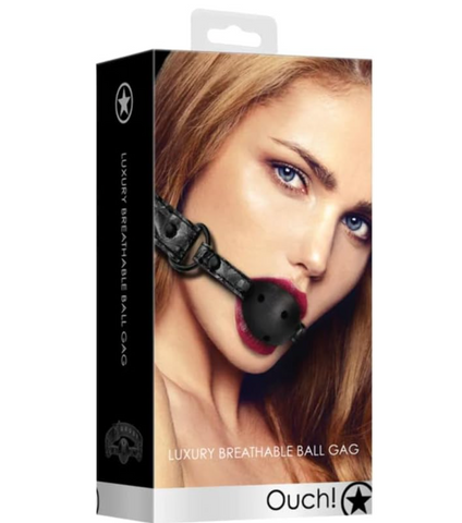 Luxury Breathable Ball Gag OUCH