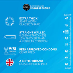 Preservativi Resistenti EXS Extra Thick