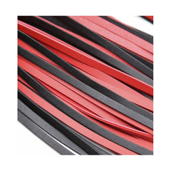 Frusta Lofy 65cm Nero-Rosso