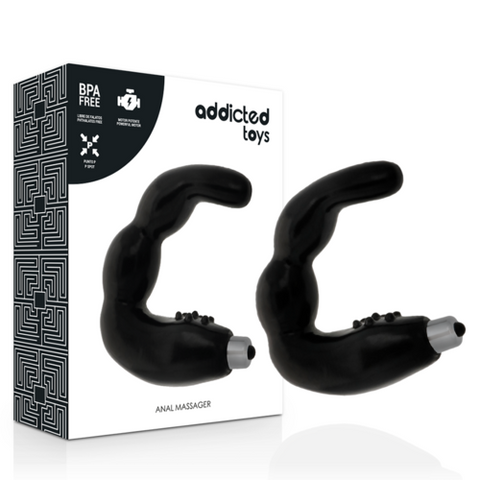 ADDICTED TOYS - VIBRAZIONE DEL MASSAGGIATORE ANALE DELLA PROSTATA 1 ud.