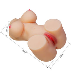 CRAZY BULL - HETTY TORSO FEMMINILE REALISTICO VAGINA E ANALE 1,9 KG CRAZY BULL - HETTY TORSO FEMMINILE REALISTICO VAGINA E ANALE 1,9 KG