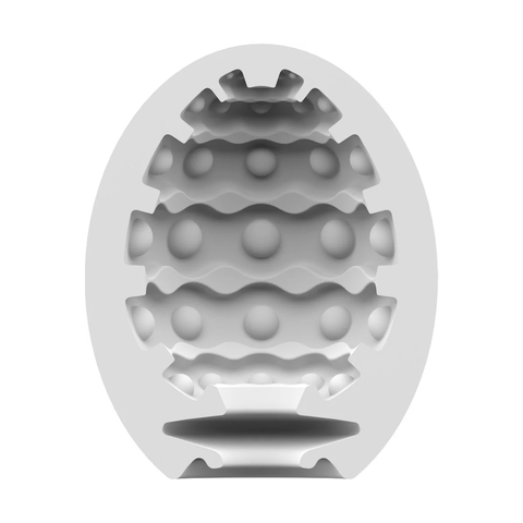 Masturbatore Egg Bubble