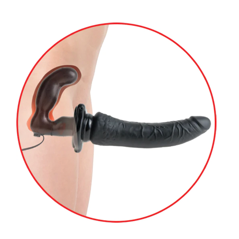 Deluxe Vibrating Penetrix Strap on